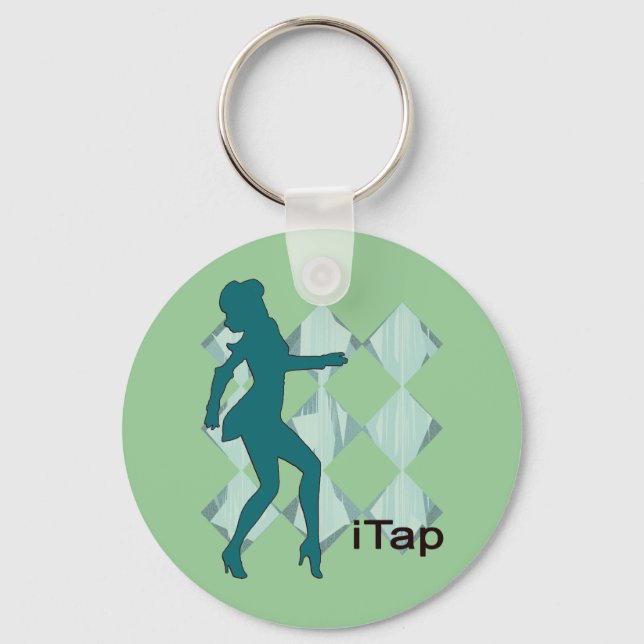 iTap Gal | iPod Graphics for Tap Keychain (Front)