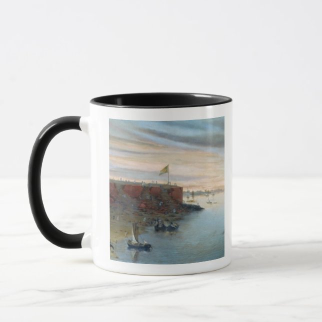 Itapiru, Paraguay, 1866 (oil on canvas) Mug (Left)