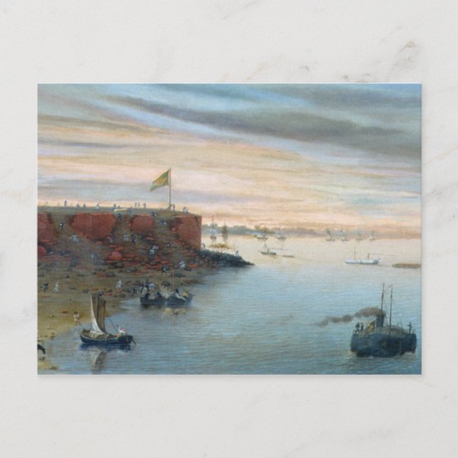 Itapiru, Paraguay, 1866 (oil on canvas) Postcard (Front)