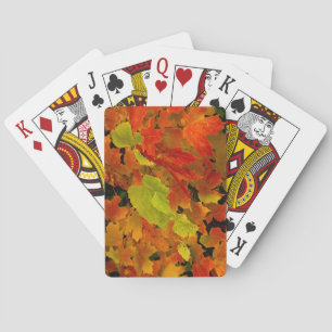 Itasca State Park, Fall Colors Poker Cards