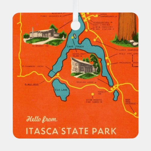 Itasca State Park Ornament