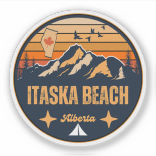 Itaska Beach, Alberta Sticker