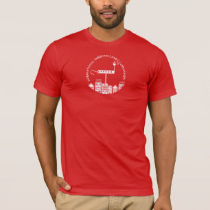 ITC Theremin Camp Copenhagen Skyline CIRCLE white T-Shirt