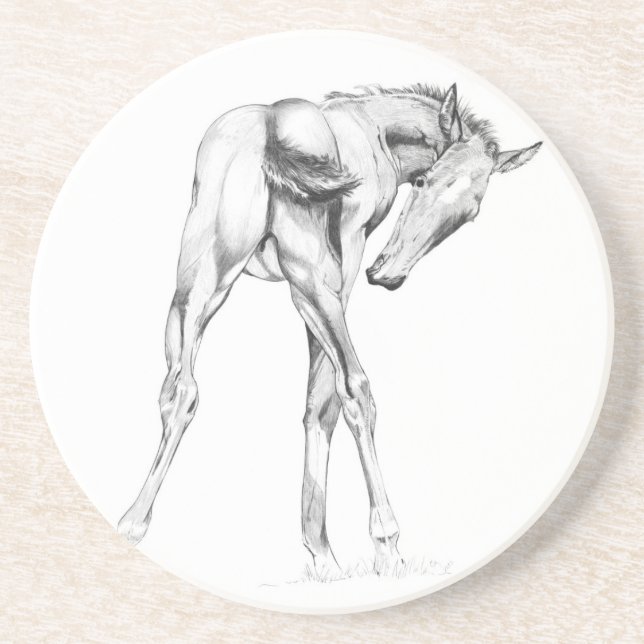 Itch Drink Coaster (Front)