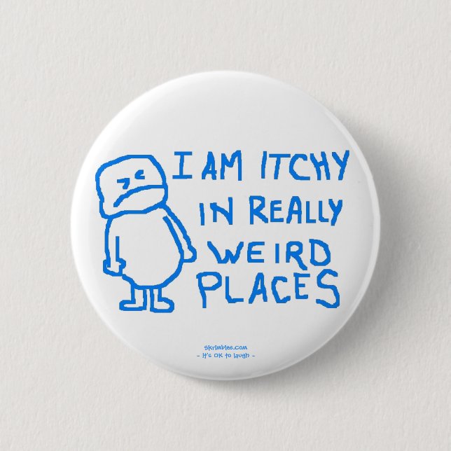 Itchy Button (Front)