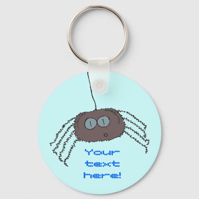 Itchy spider keychain (Front)