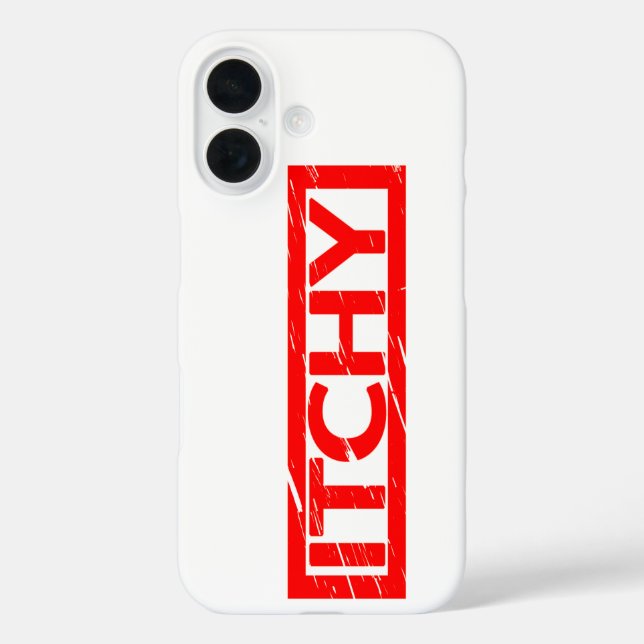 Itchy Stamp Case-Mate iPhone Case (Back)