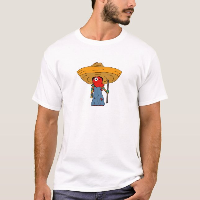 Itchy the Farmer T-Shirt (Front)