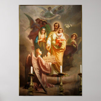 Ite ad Joseph Altarpiece Poster