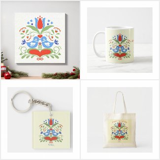 Items featuring Lovebirds and Blossoms