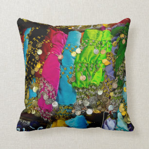 Items For Sale In Spice Market, Istanbul, Turkey Throw Pillow