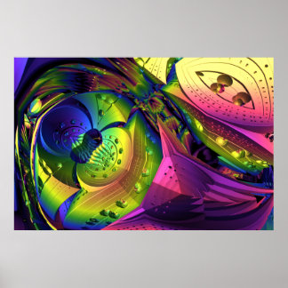 Iterate Image Black Light Poster 13