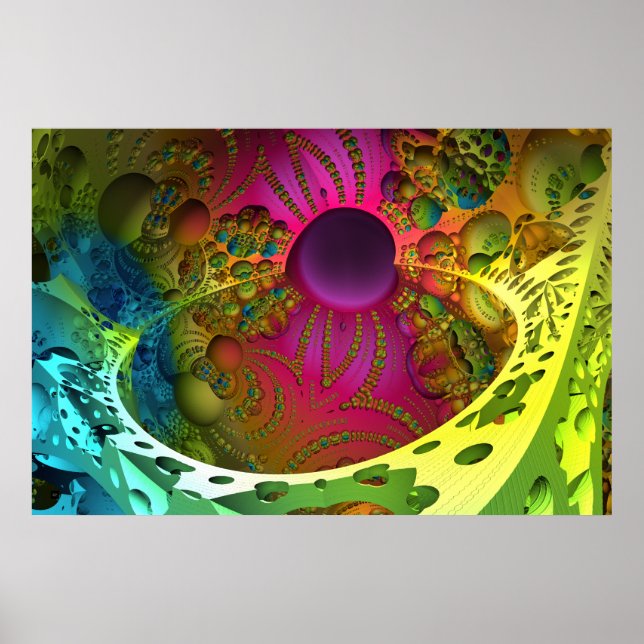 Iterate Imagery Black Light Poster 50 (Front)