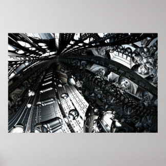 Iterate Imagery Metallic Zone Poster 16