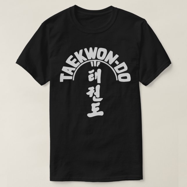 ITF TaekwonDo Korean Martial Art TShirt (Design Front)