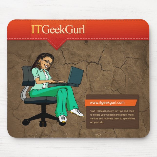 ITGeekGurl Mousepad (Front)