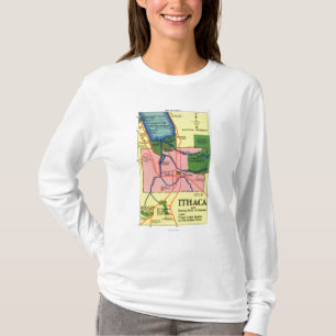 Ithaca and Nearby Points of Interest T-Shirt
