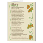Ithaca Card - Blank Inside at Zazzle