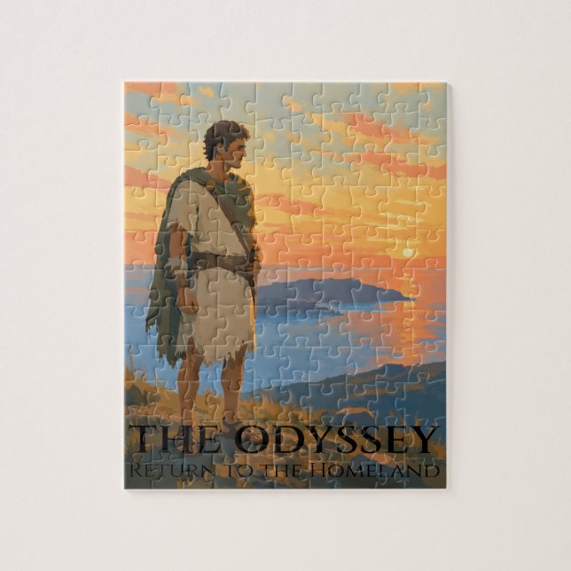 Ithaca Dawn Return Jigsaw Puzzle (Vertical)