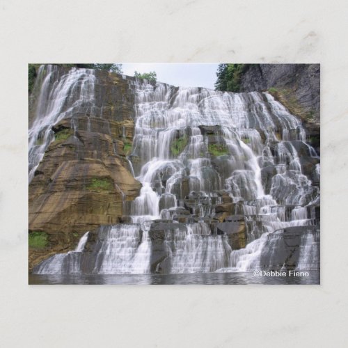 Ithaca Falls postcard