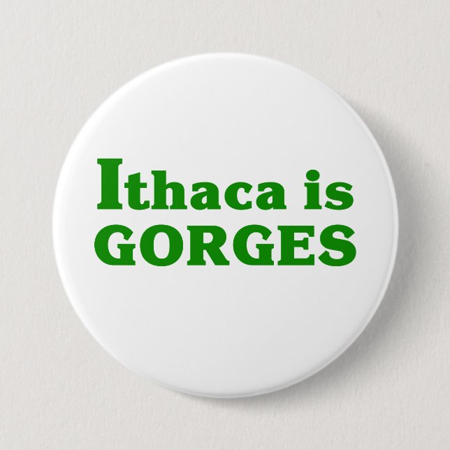 Ithaca is Gorges Button (Front)