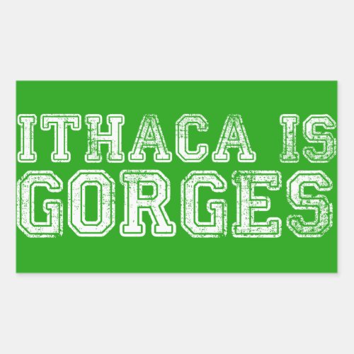 ITHACA IS GORGES STICKER