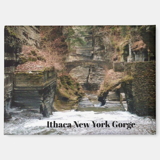 ITHACA NEW YORK GORGE   MAGNET (Front)