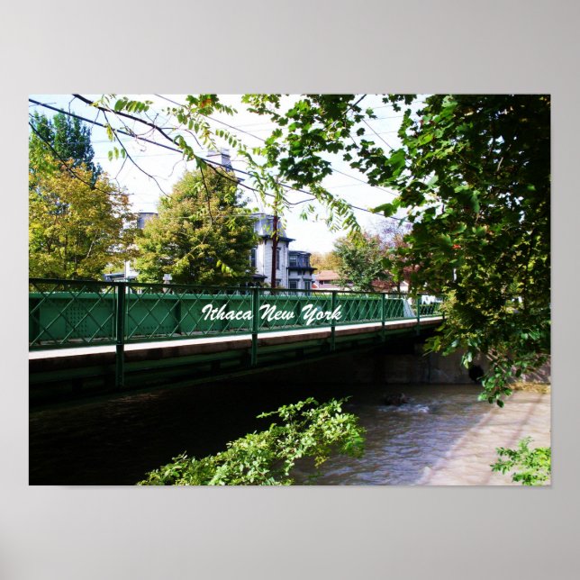 ITHACA NEW YORK poster (Front)