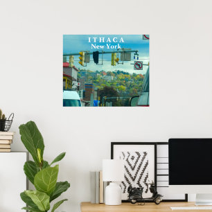 ITHACA NEW YORK  POSTER