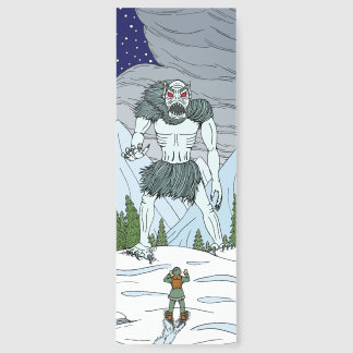 Ithaqua Weird Horror Art Bookmarks