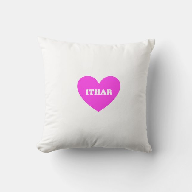 Ithar Throw Pillow (Front)