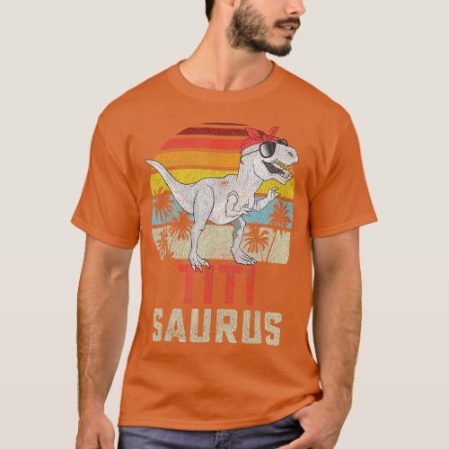itisaurus Rex Dinosaur iti Saurus Family Matching T_Shirt
