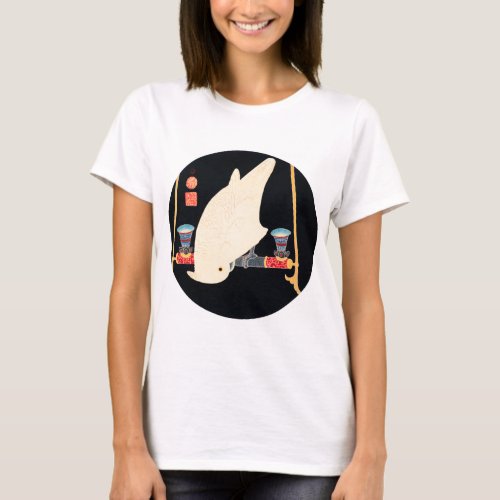Ito Jakuchu A White Macaw T_Shirt