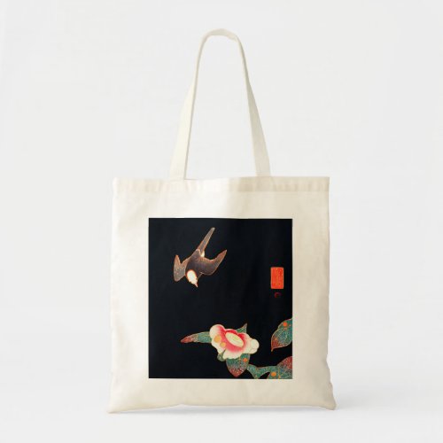 Ito Jakuchu Swallow and Camellia Tote Bag