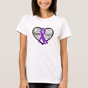 ITP Heart Ribbon Inspiring Words T-Shirt