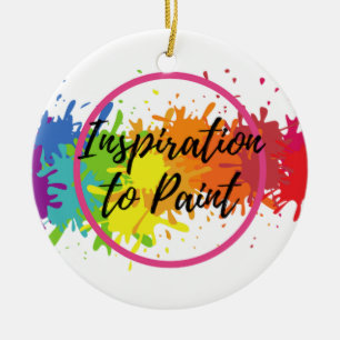 ITP Logo Color Splash Ornament