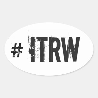 ITRW OVAL STICKER