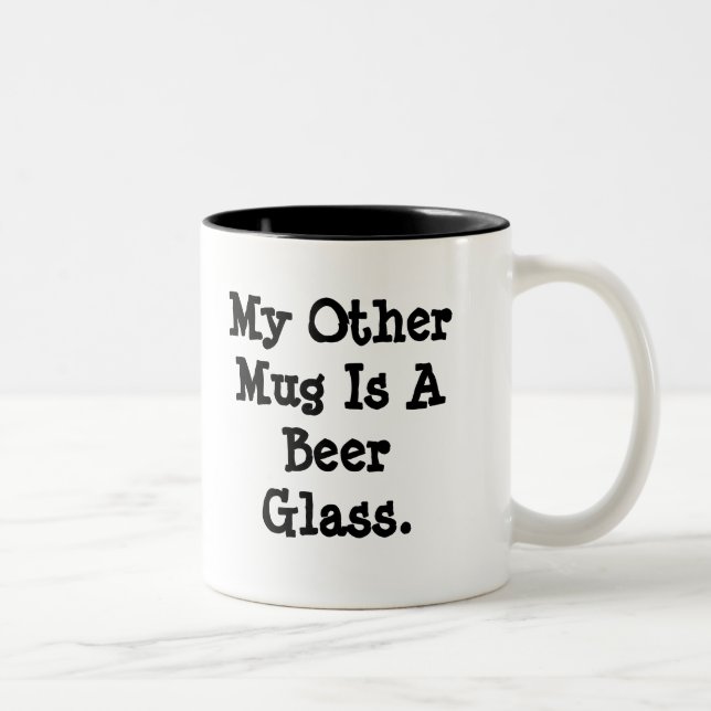 It's 5 O'Clock Somewhere. Two-Tone Coffee Mug (Right)