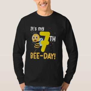 It's 7th Bee Day Honey Beekeeper Apiary Beekeeping T-Shirt