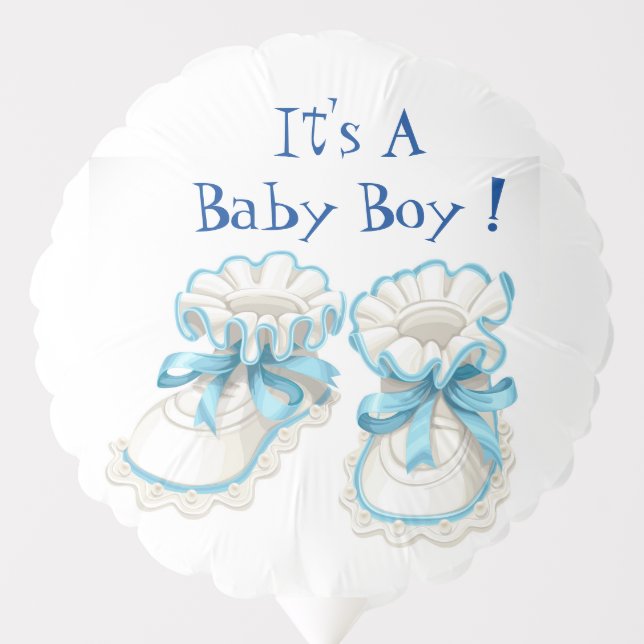 It's A Baby Boy Balloon (Front)