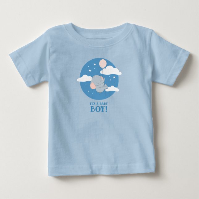 It's a Baby Boy New Parents Baby T-Shirt (Front)