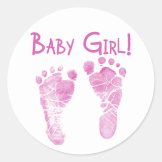 Baby Girl Stickers | Zazzle