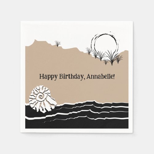 It's A Beach Birthday Party Napkins