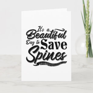 It's A Beautiful Day Chiropractic Chiropractor Card