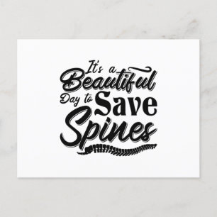 It's A Beautiful Day Chiropractic Chiropractor Postcard