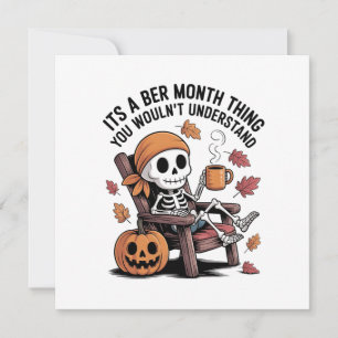 It's a Ber Month Thing You Wouldn't Understand Holiday Card