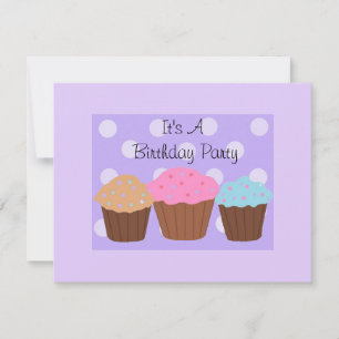 It's A Birthday Party Invitation