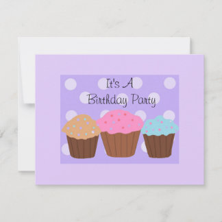 It's A Birthday Party Invitation