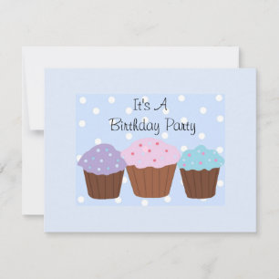 It's A Birthday Party Invitation