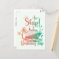 It's a Birthday Trip! Cruise